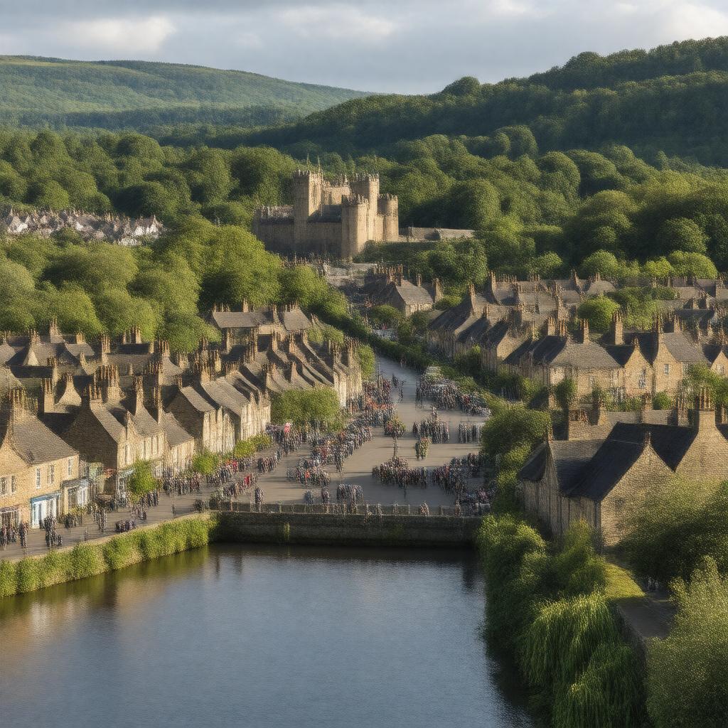 AI-created image of Tiverton