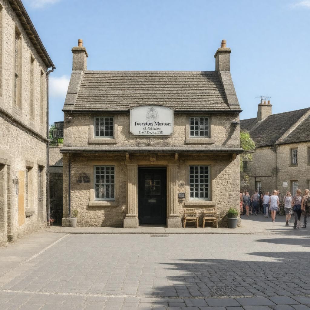 Click to view larger image AI-created image of Tiverton Museum of Mid Devon Life