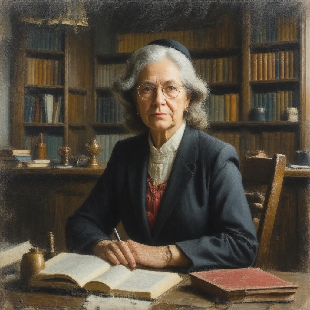 Click to view larger image AI-created image of Toba Spitzer