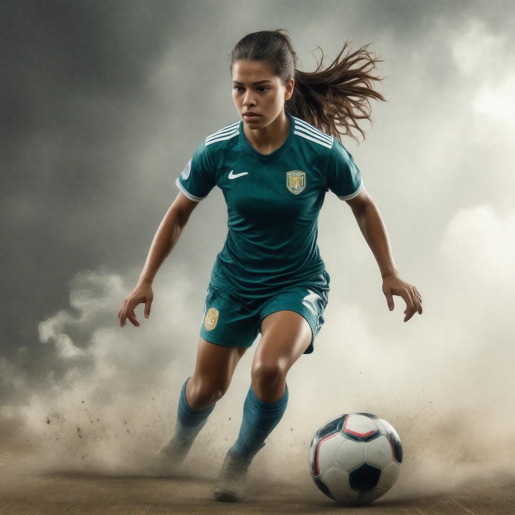 AI-created image of Tobin Heath