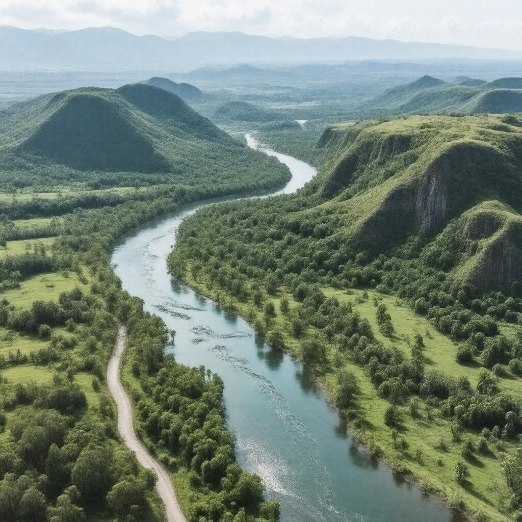 AI-created image of Tocantins River