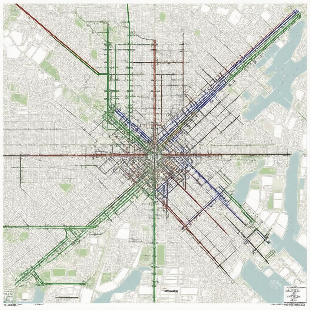 AI-created image of Toei Subway