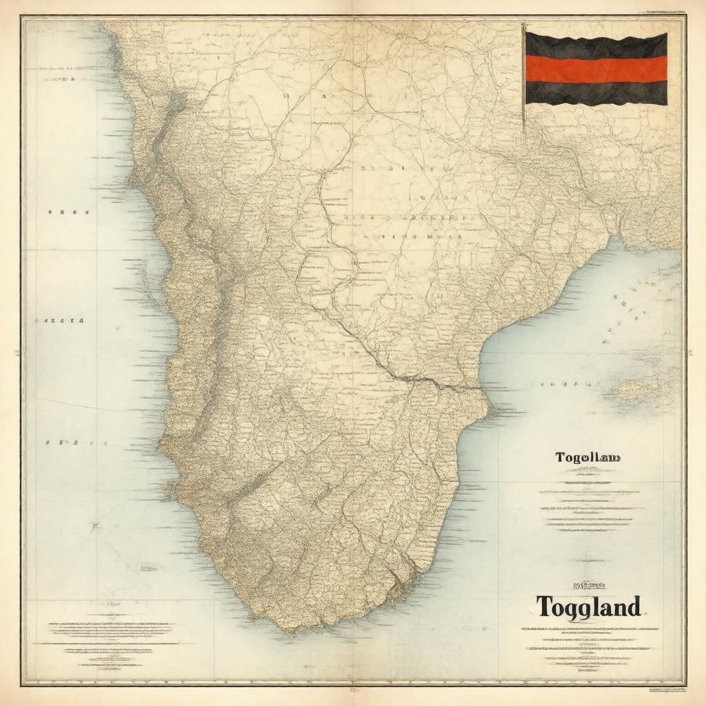 AI-created image of Togoland