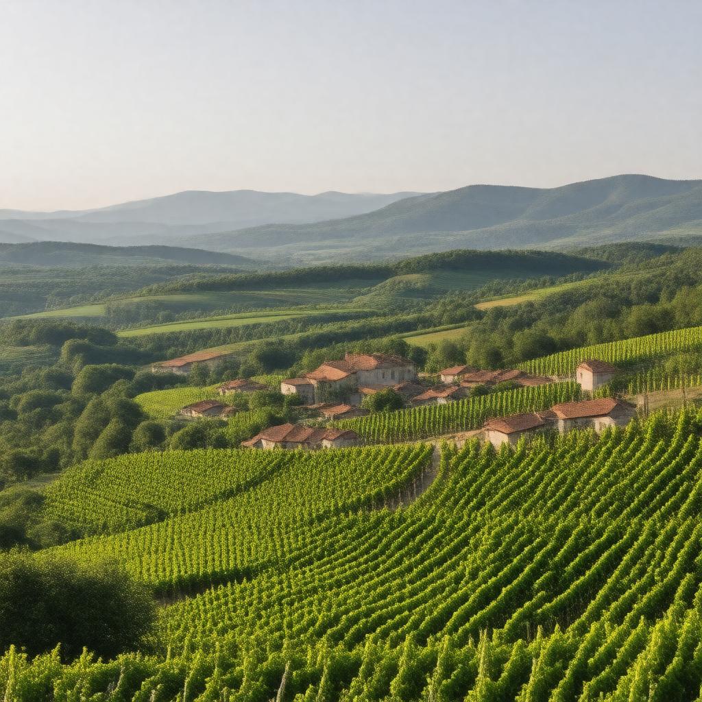 Click to view larger image AI-created image of Tokaj Wine Region Historic Cultural Landscape