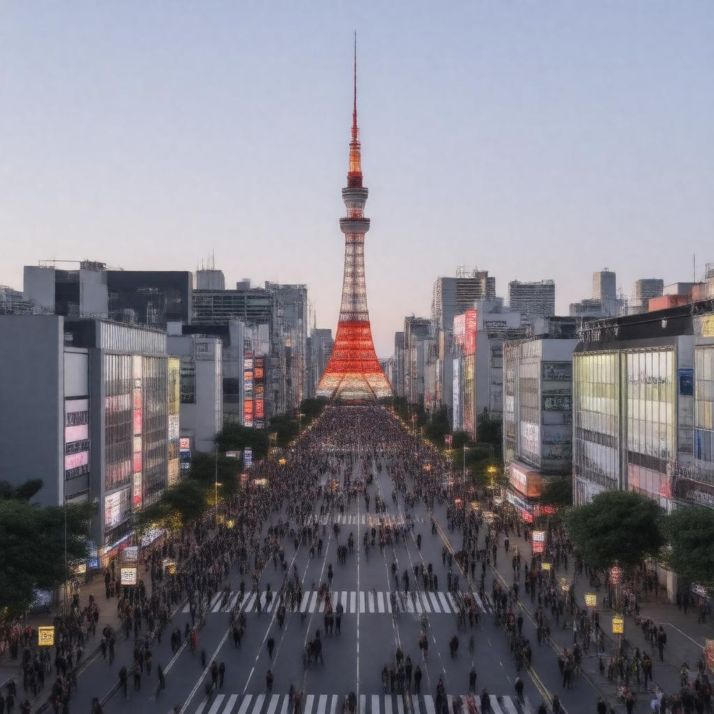 AI-created image of Tokyo