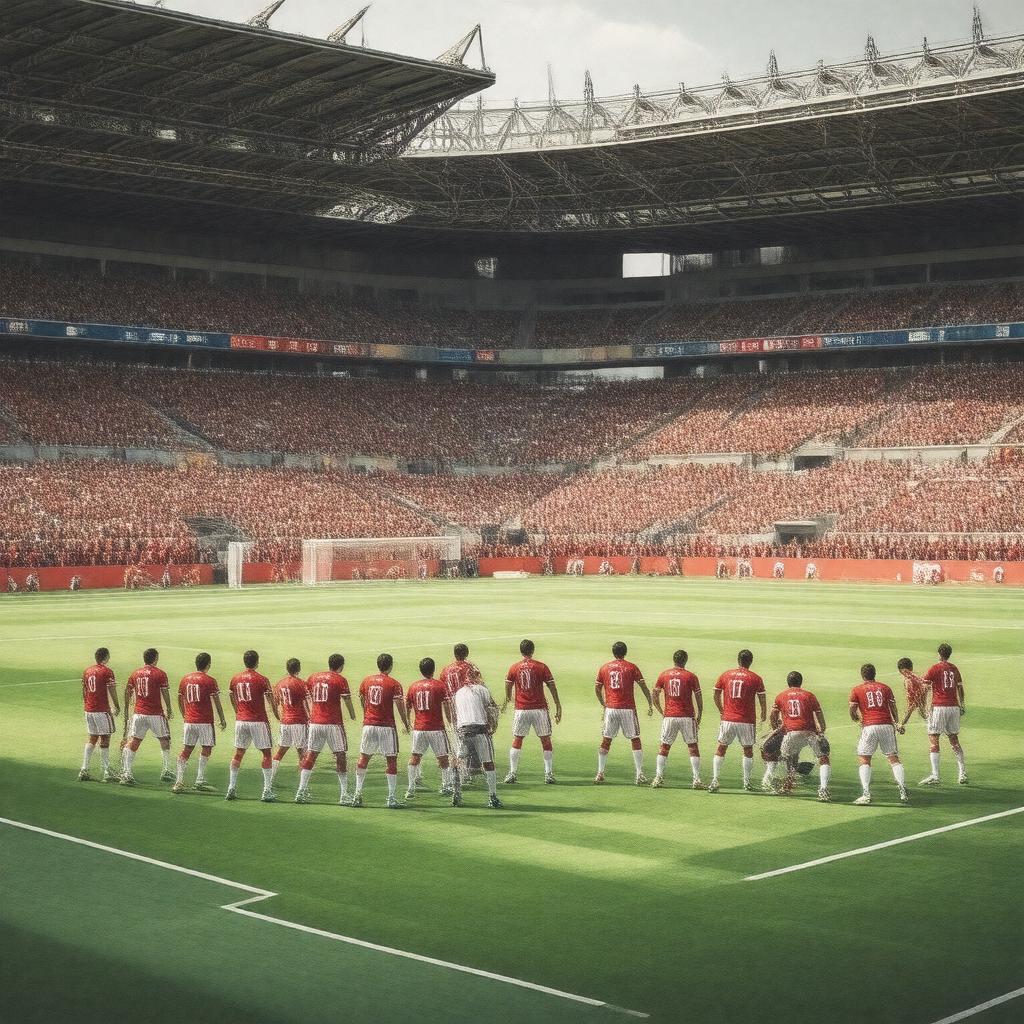 AI-created image of Tokyo University of Science Fukuoka FC
