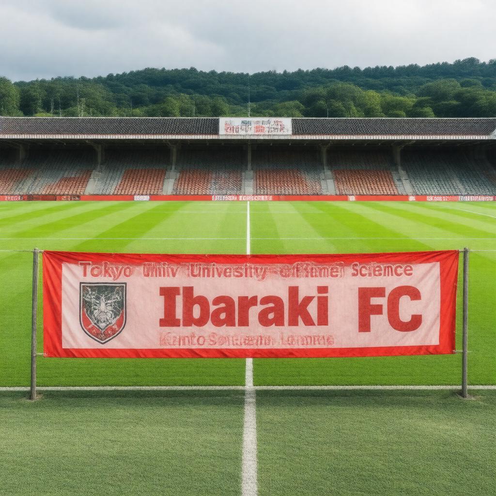 AI-created image of Tokyo University of Science Ibaraki FC