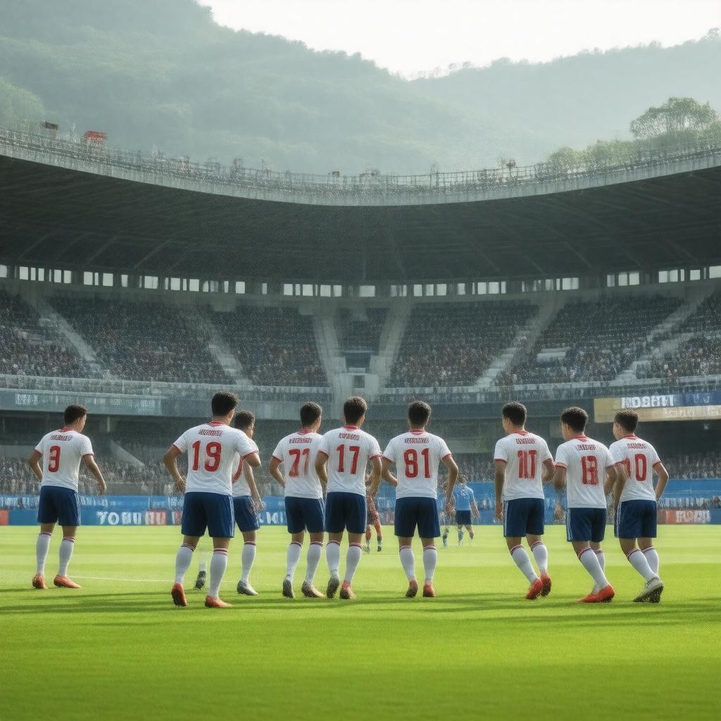 AI-created image of Tokyo University of Science Kochi FC