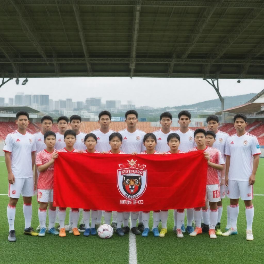 Click to view larger image AI-created image of Tokyo University of Science Mie FC