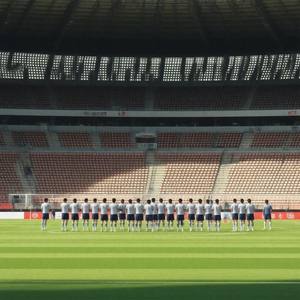 AI-created image of Tokyo University of Science Miyazaki FC