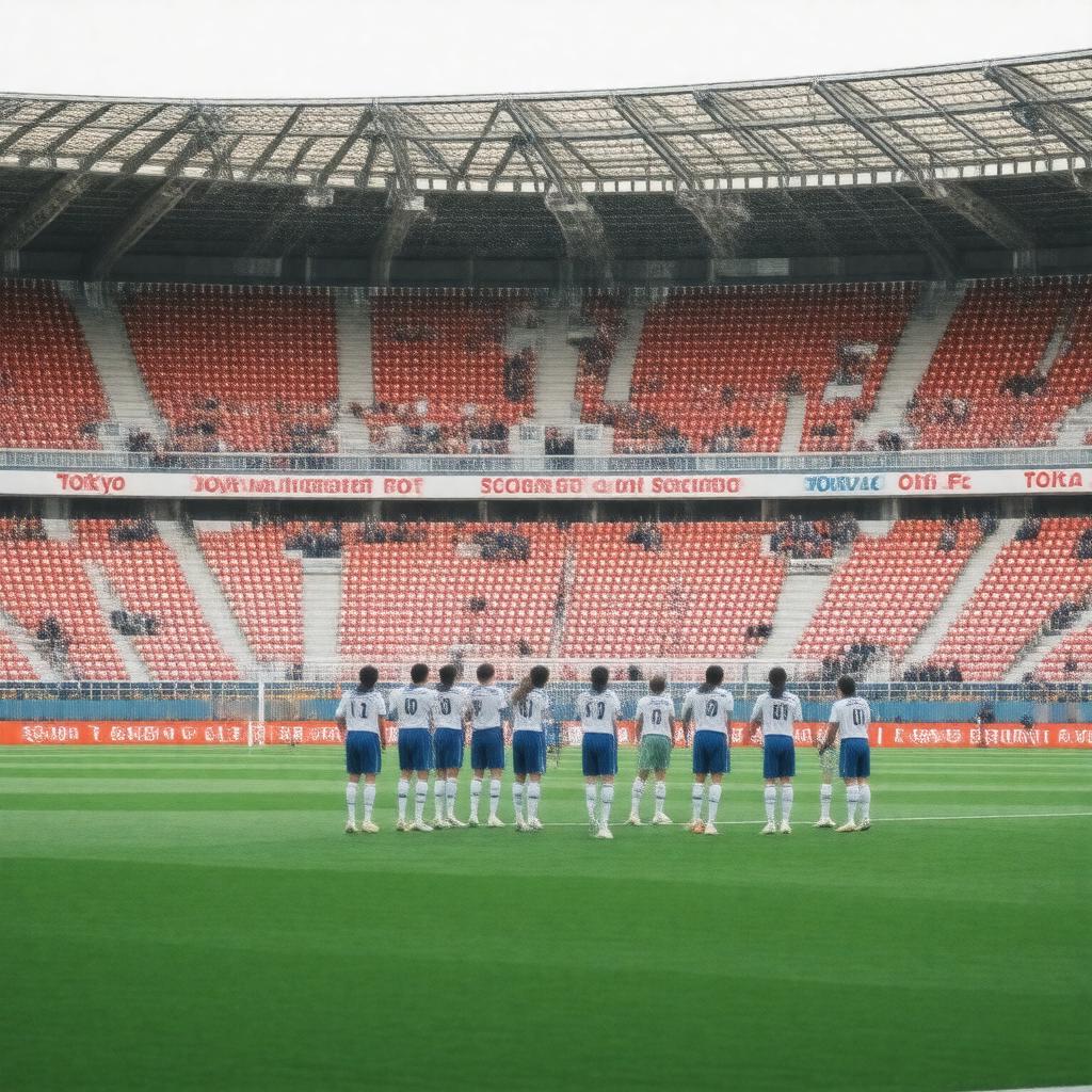 AI-created image of Tokyo University of Science Oita FC