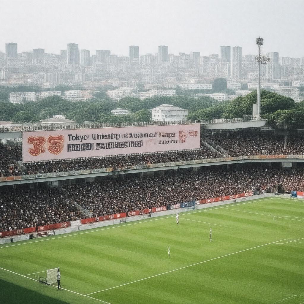 AI-created image of Tokyo University of Science Saga FC