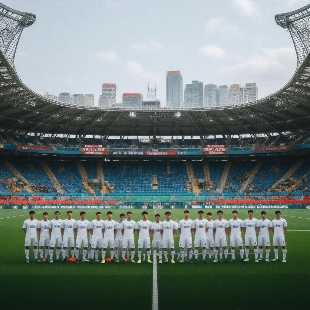 AI-created image of Tokyo University of Science Shinjuku FC