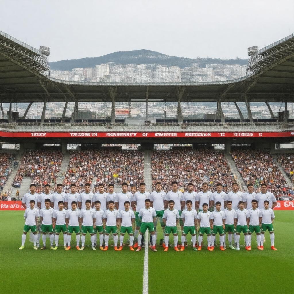 Click to view larger image AI-created image of Tokyo University of Science Shizuoka FC