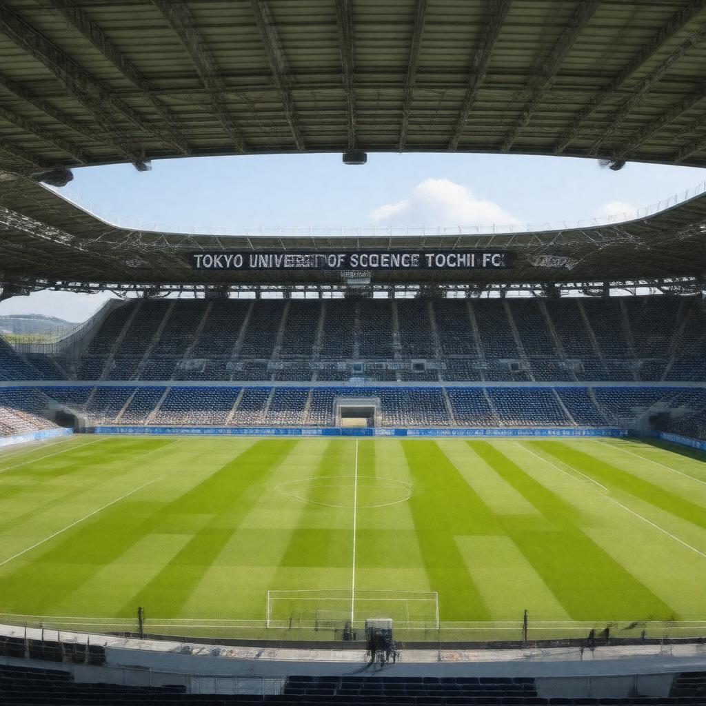 AI-created image of Tokyo University of Science Tochigi FC