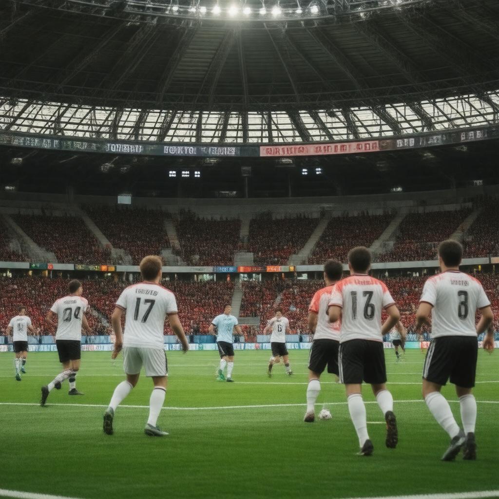 AI-created image of Tokyo University of Technology FC