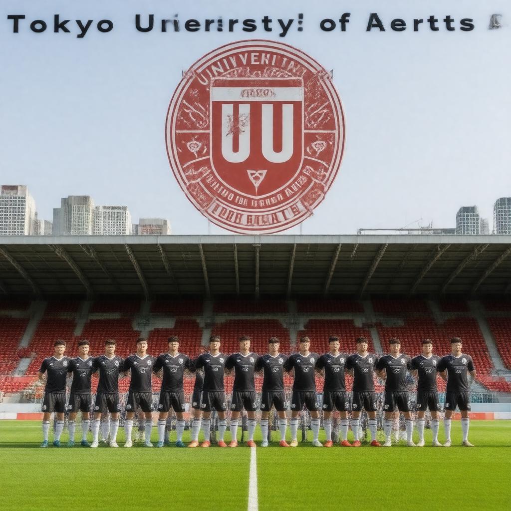 AI-created image of Tokyo University of the Arts FC