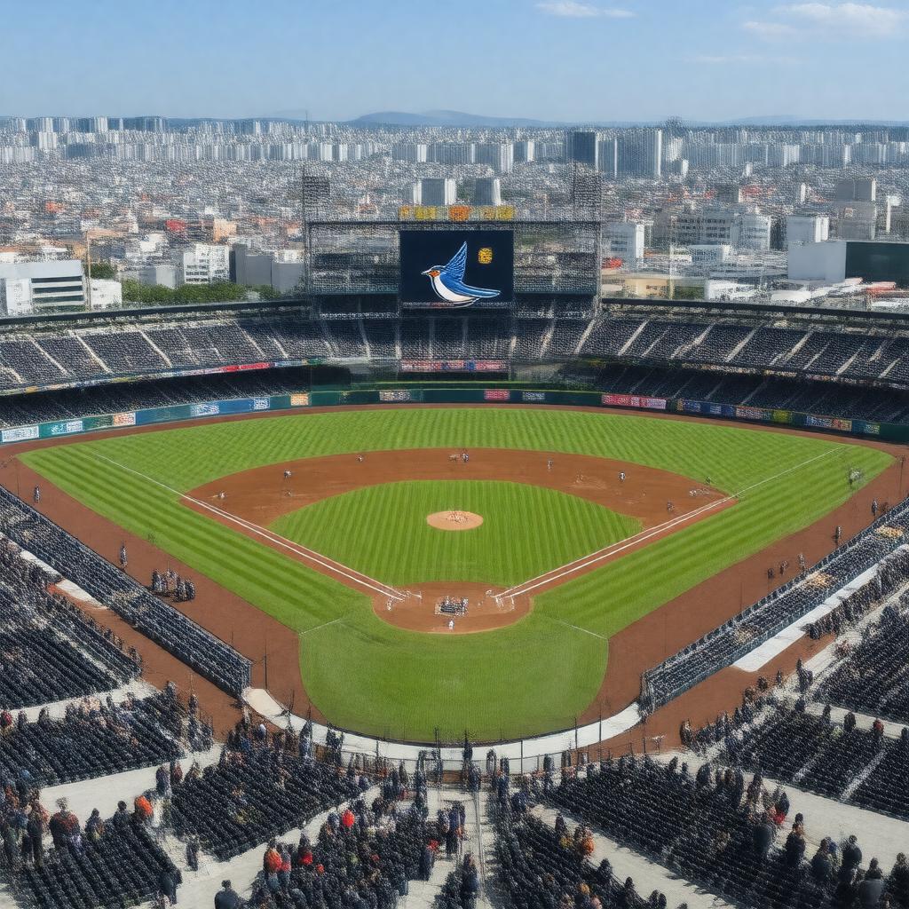 AI-created image of Tokyo Yakult Swallows