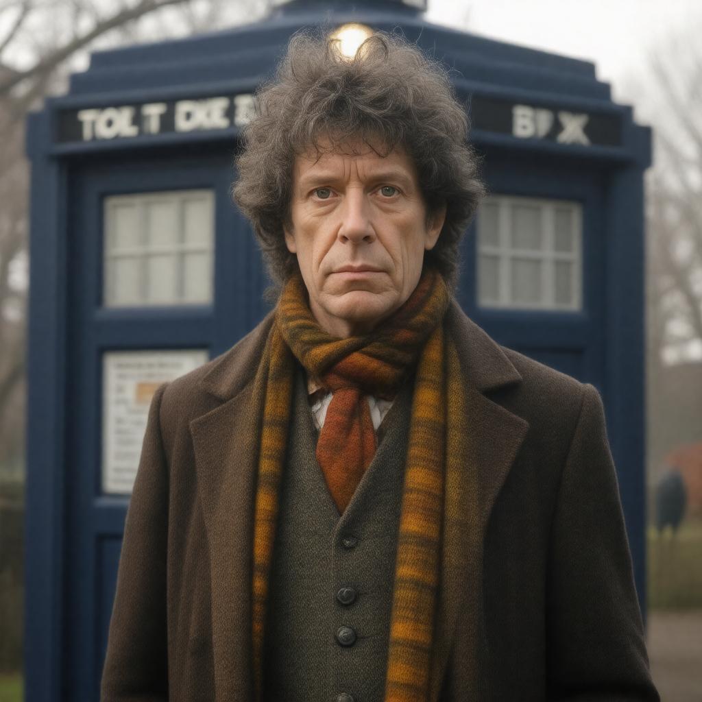 AI-created image of Tom Baker