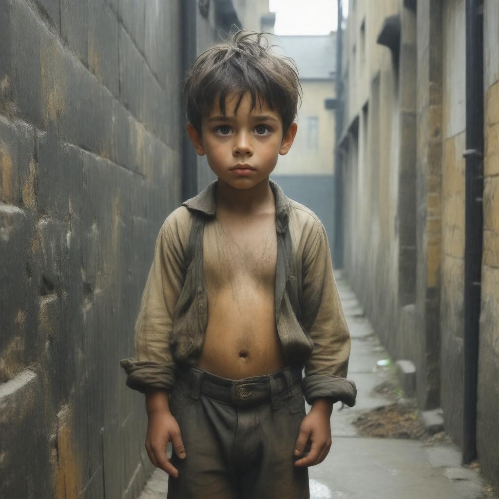 AI-created image of Tom Canty