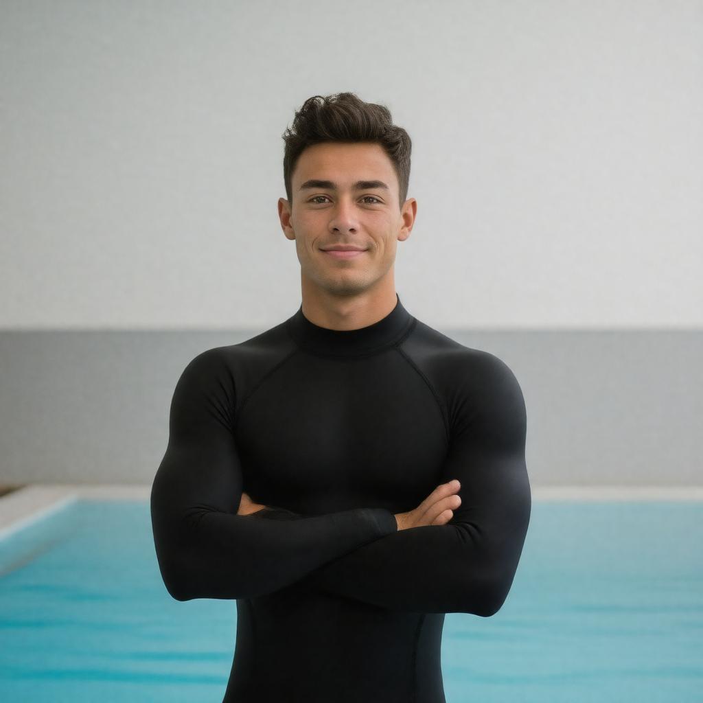 AI-created image of Tom Daley