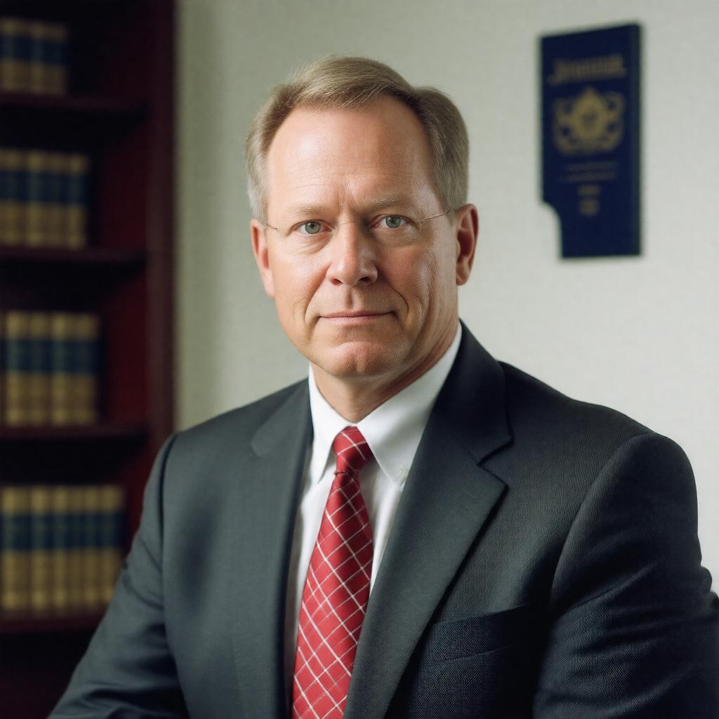 AI-created image of Tom Farer