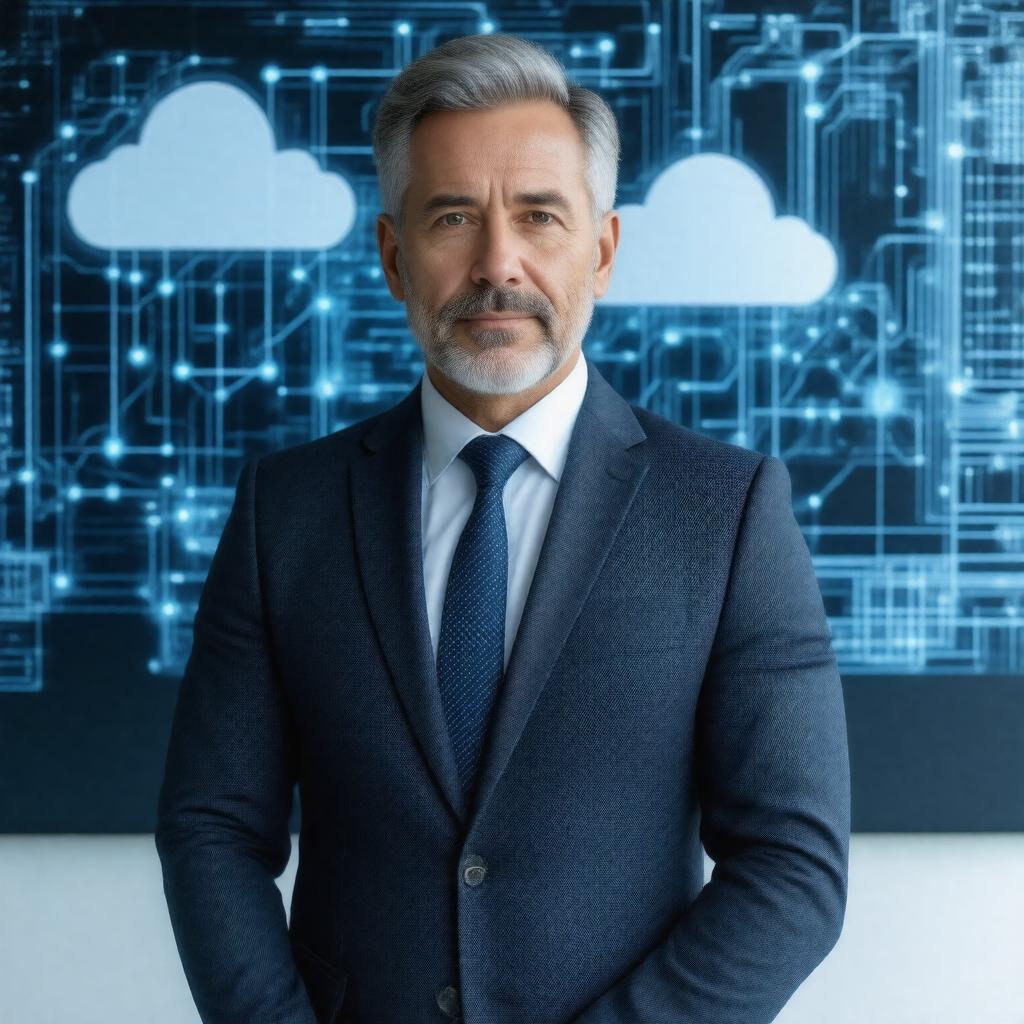 AI-created image of Tom Gillis