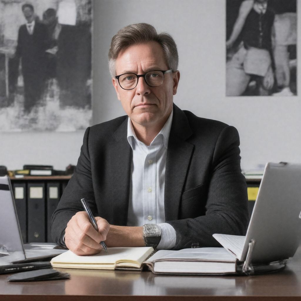 AI-created image of Tom Gjelten