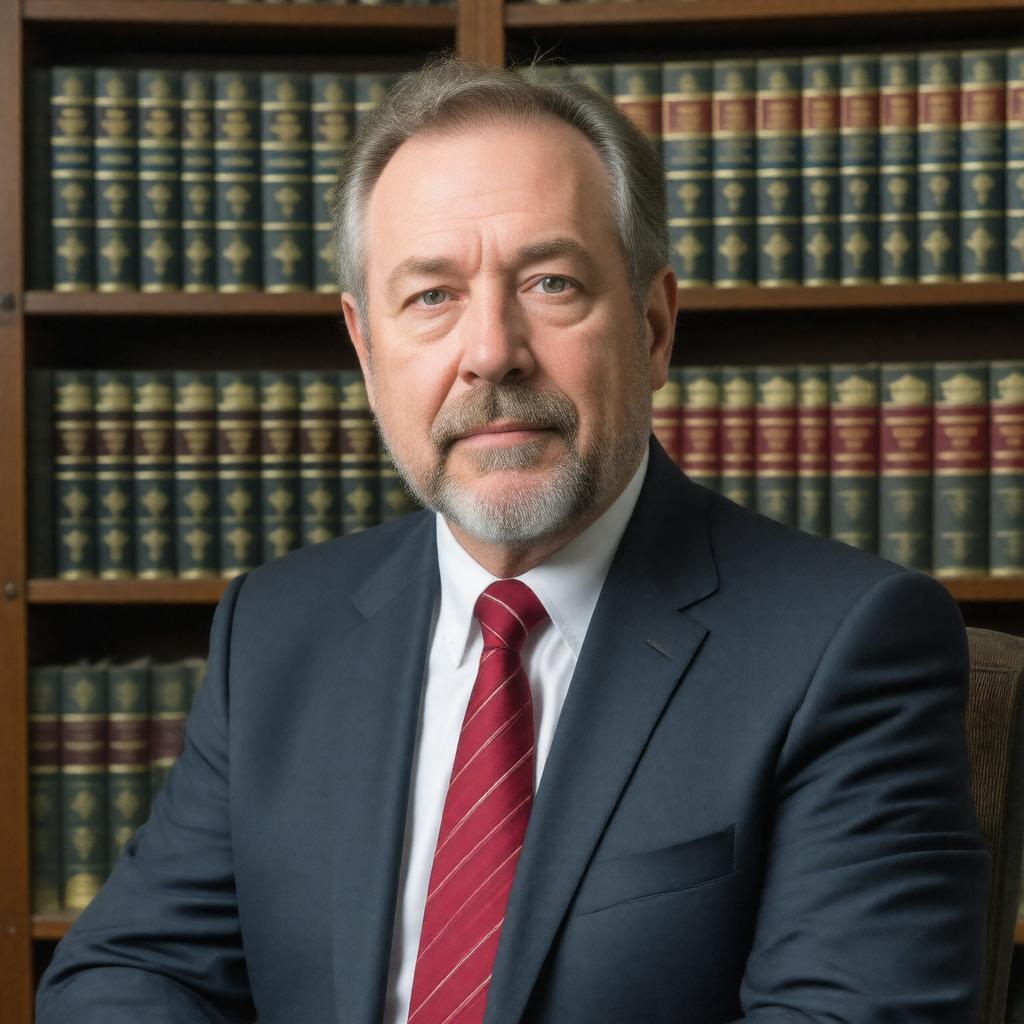 AI-created image of Tom Hentoff