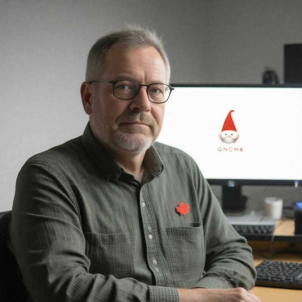 AI-created image of Tom Keats