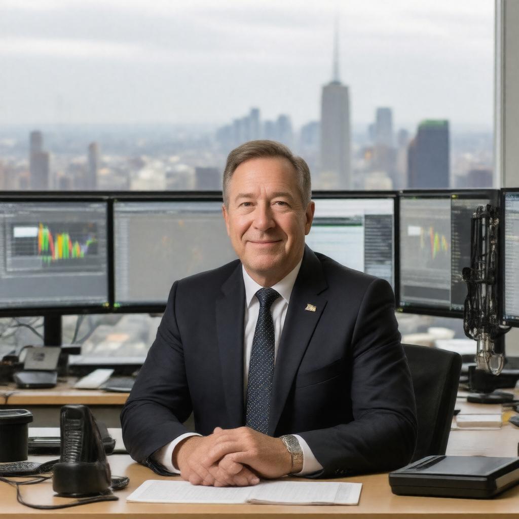 AI-created image of Tom Keene