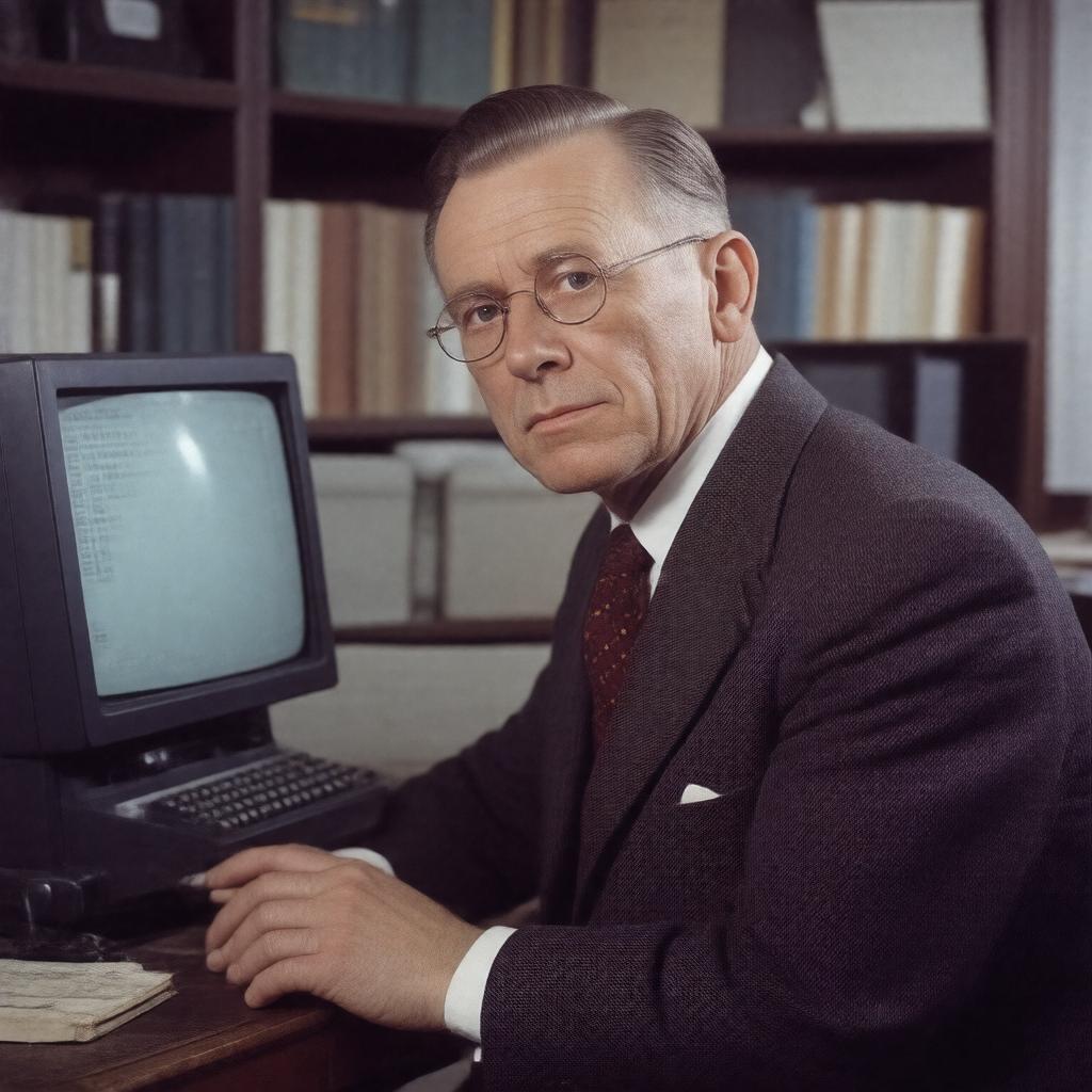 AI-created image of Tom Kilburn