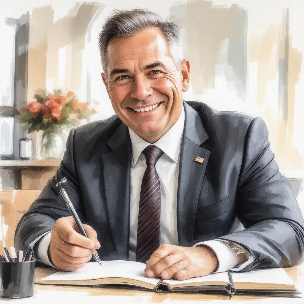 AI-created image of Tom Miller