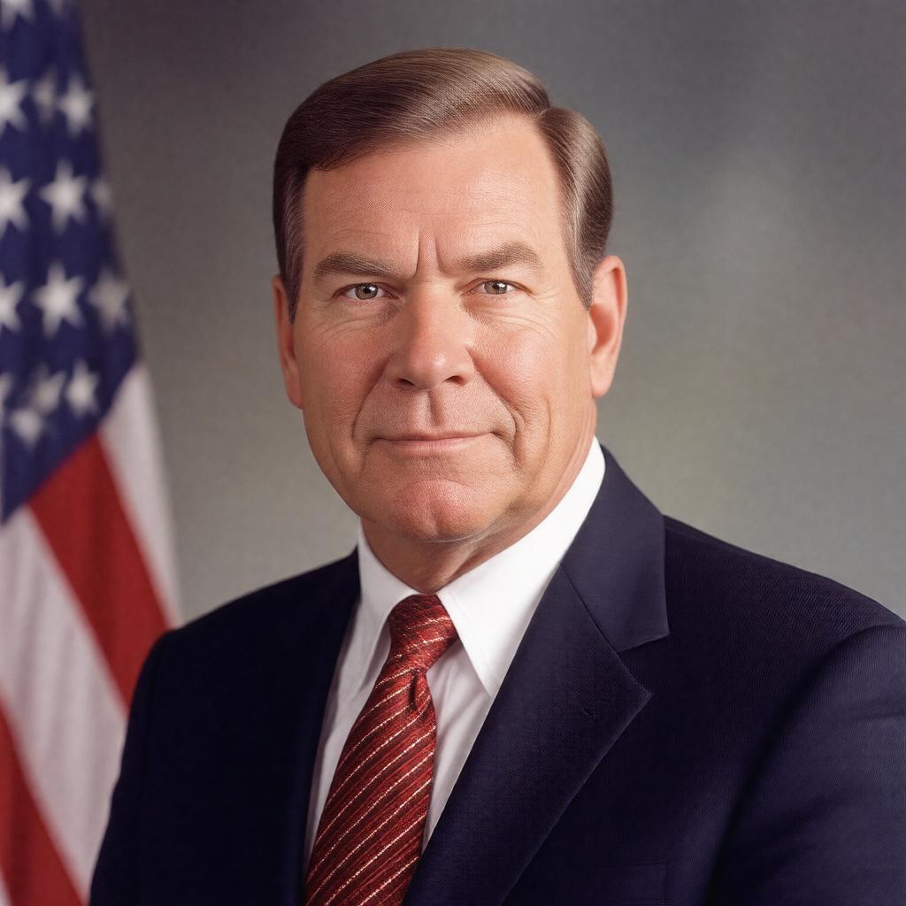 AI-created image of Tom Ridge