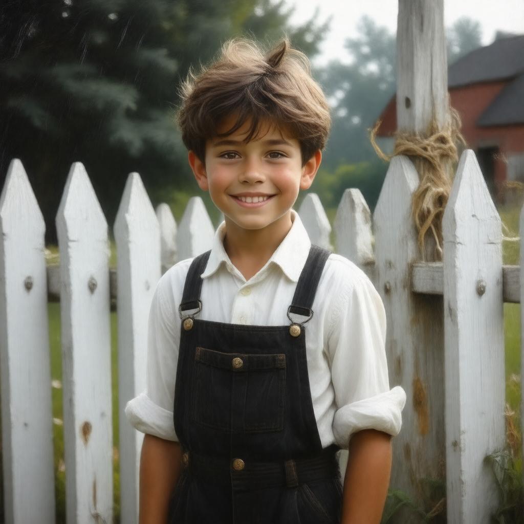 AI-created image of Tom Sawyer