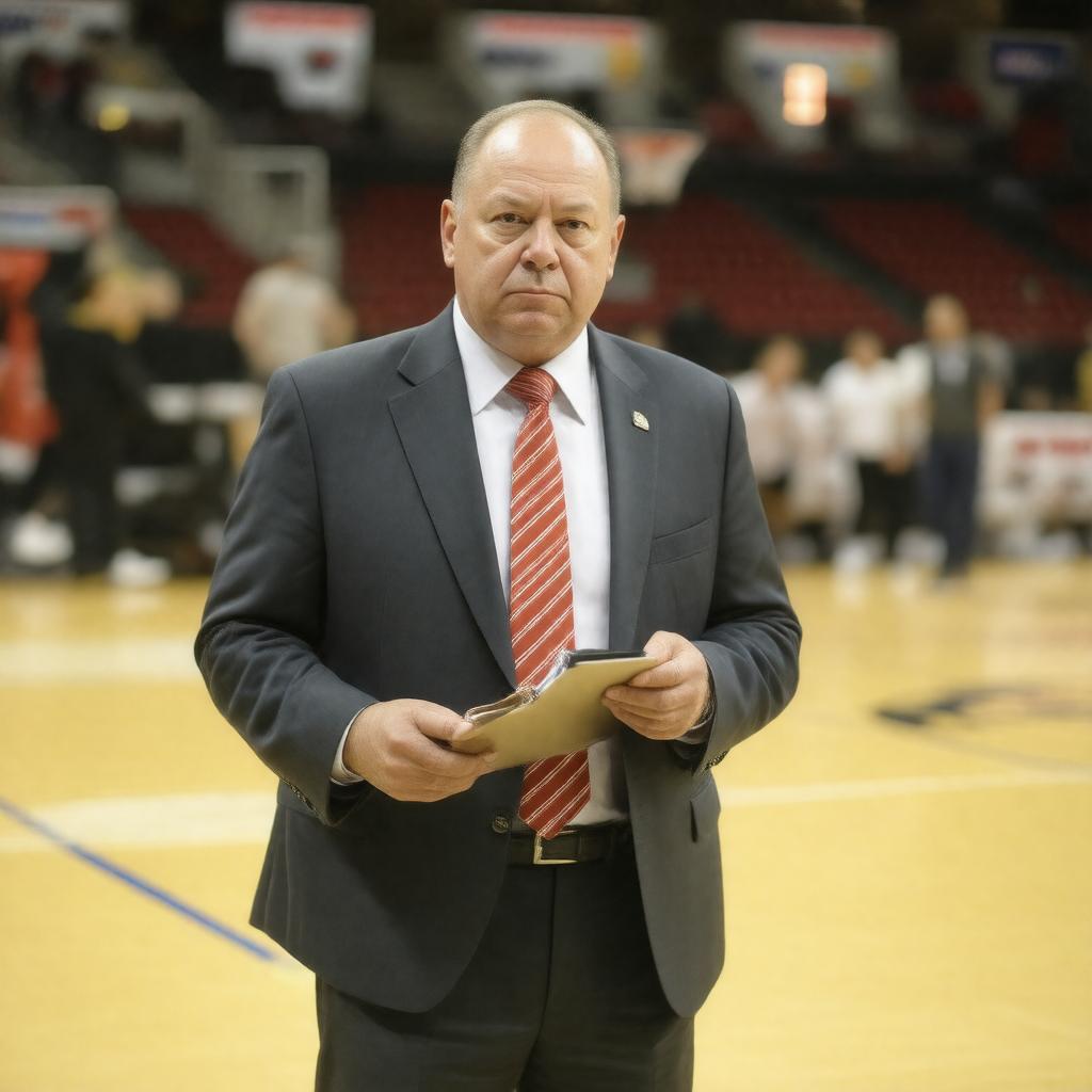 AI-created image of Tom Thibodeau