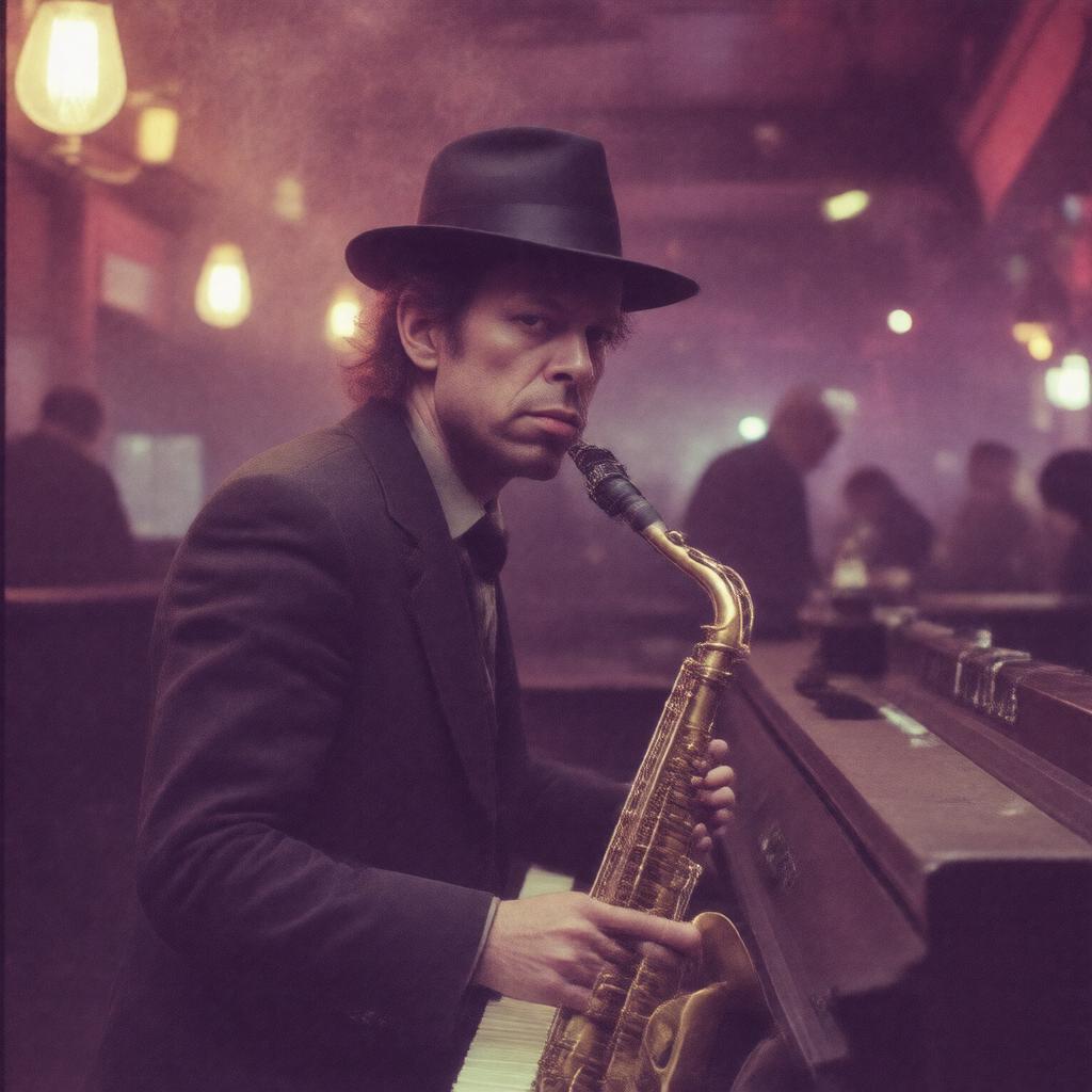 AI-created image of Tom Waits