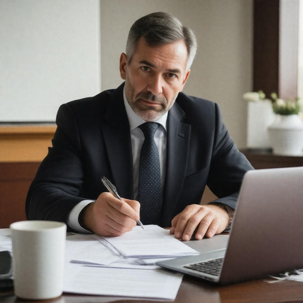 AI-created image of Tom Yates