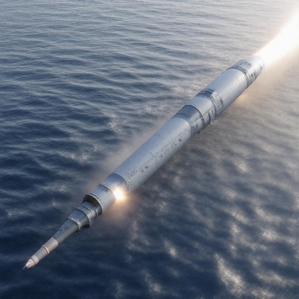 AI-created image of Tomahawk missile