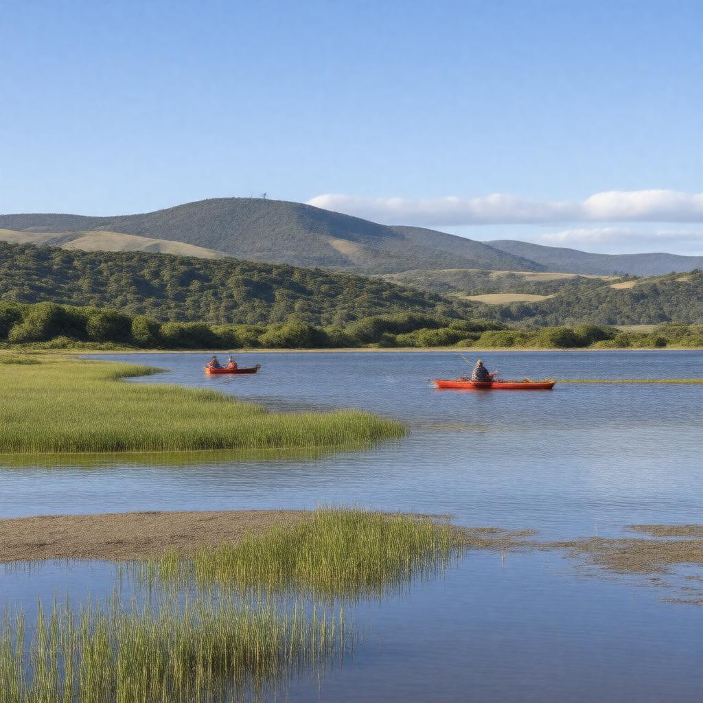 AI-created image of Tomales Bay