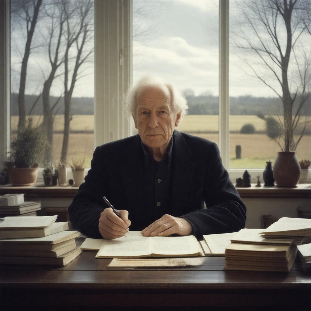 AI-created image of Tomas Tranströmer