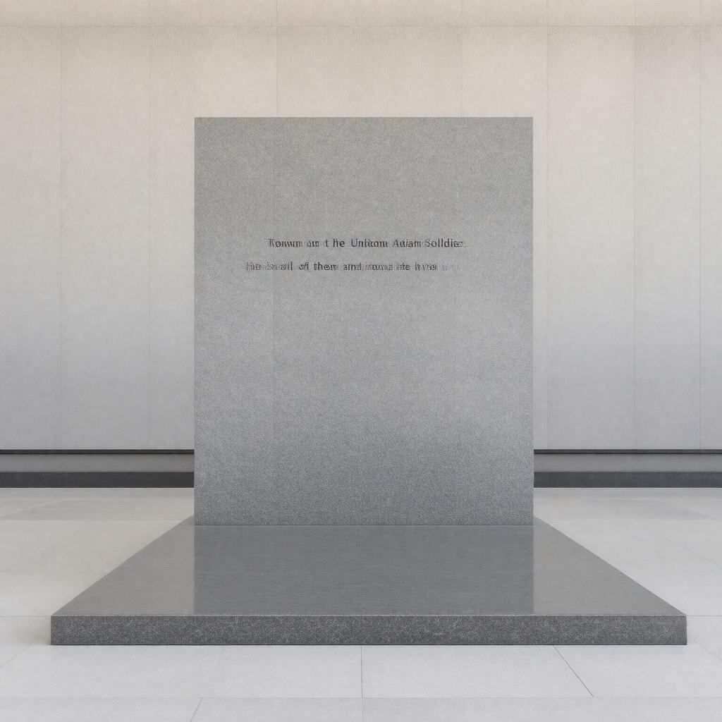Click to view larger image AI-created image of Tomb of the Unknown Australian Soldier