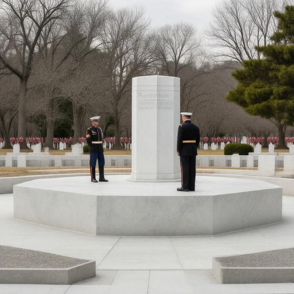 AI-created image of Tomb of the Unknown Soldier (Arlington)