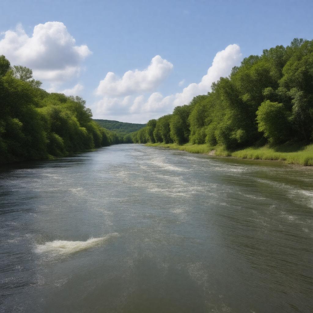 AI-created image of Tombigbee River