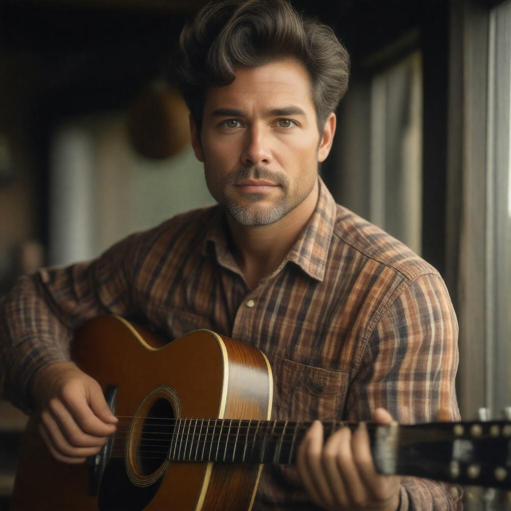 AI-created image of Tommy Prine