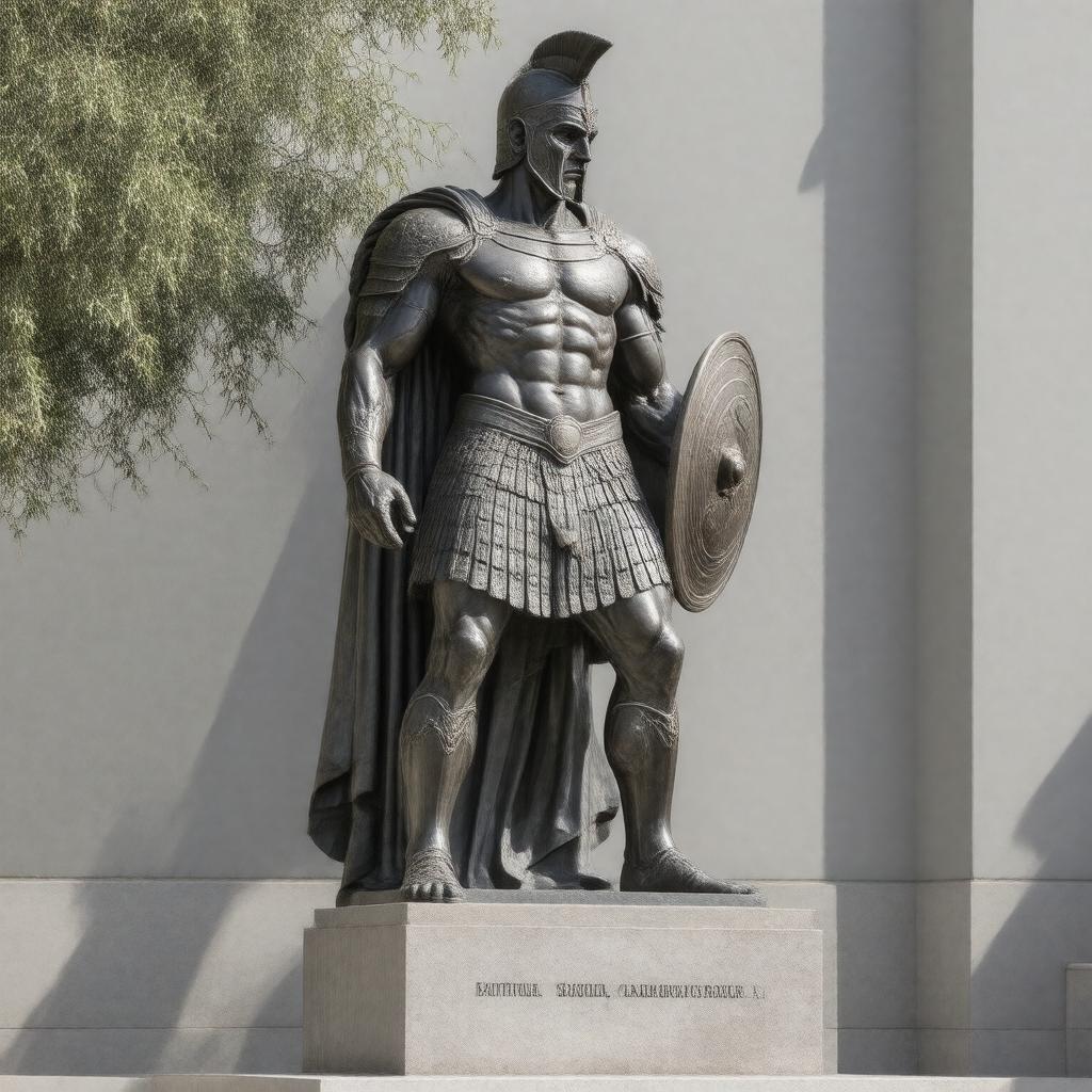Click to view larger image AI-created image of Tommy Trojan