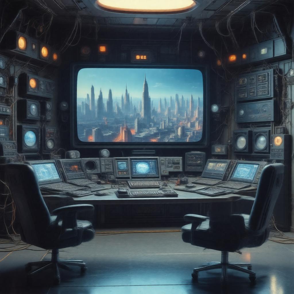 AI-created image of Tomorrow's World