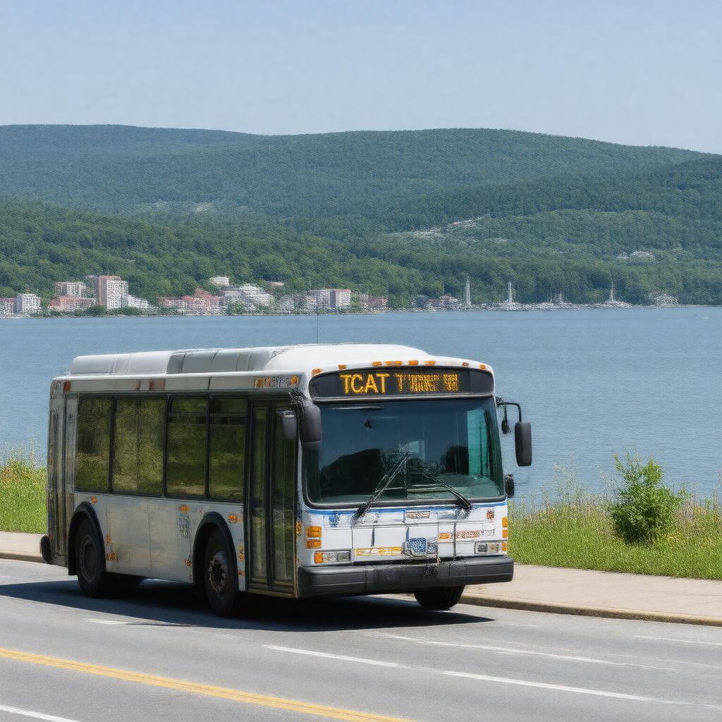 Click to view larger image AI-created image of Tompkins Consolidated Area Transit (TCAT)