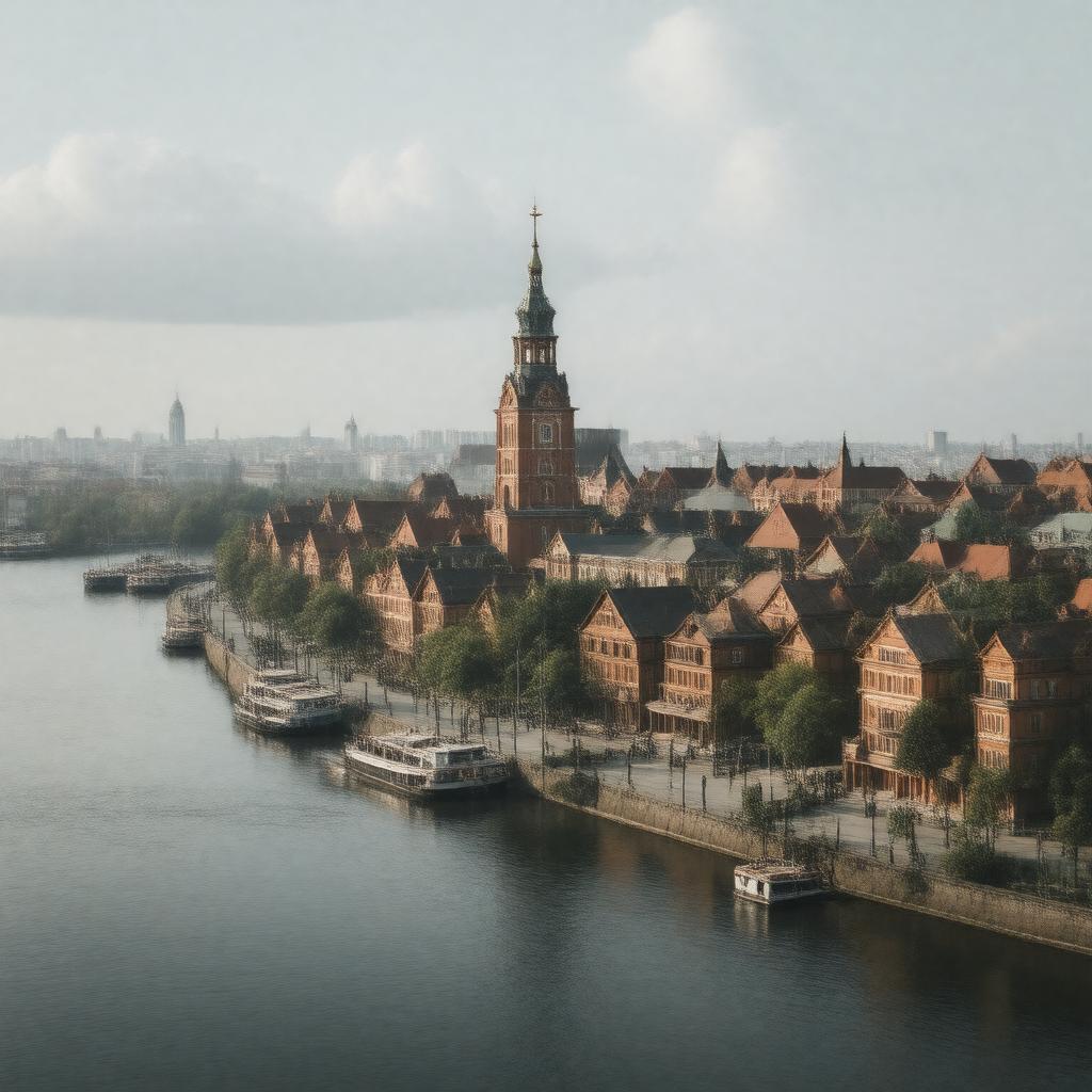 AI-created image of Tomsk