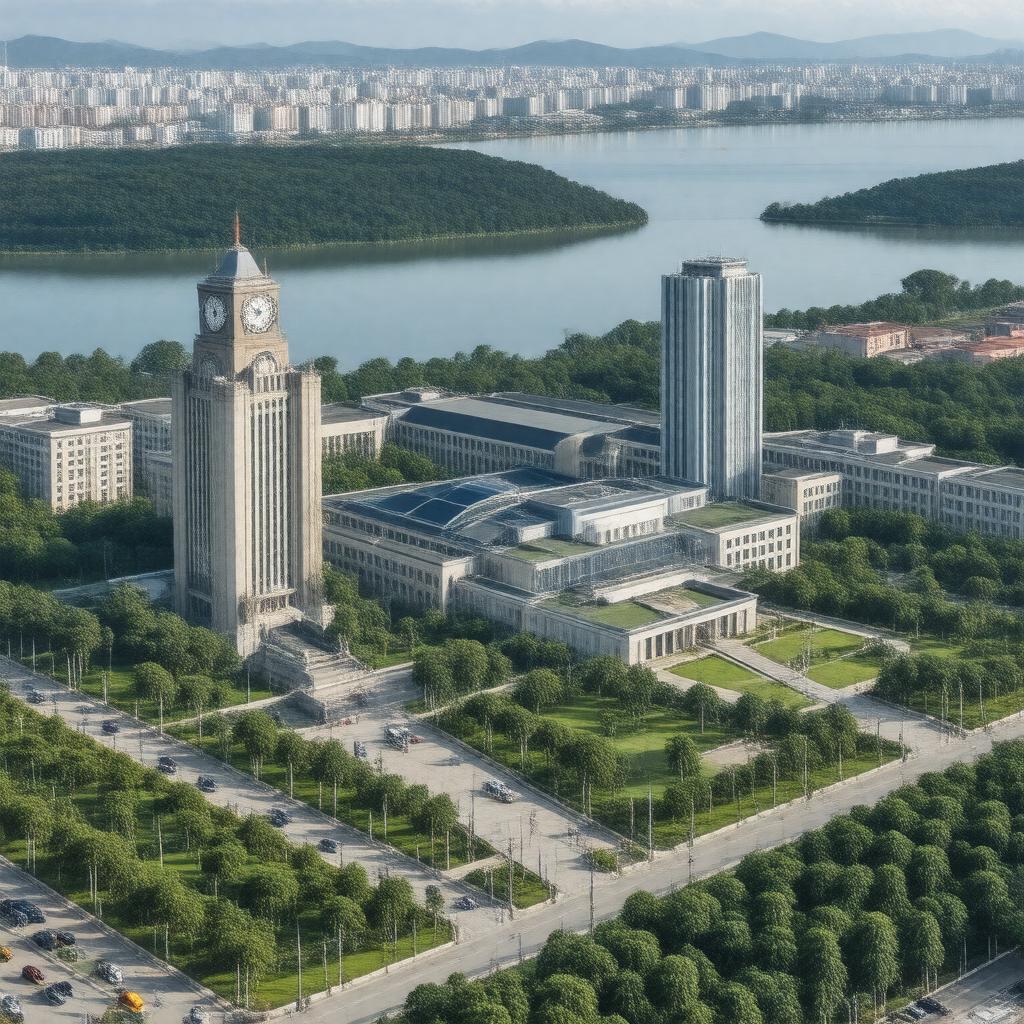 AI-created image of Tongji University
